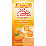 Emergen-C 1000mg Vitamin C Powder, with Antioxidants, B Vitamins and Electrolytes, Vitamin C Supplements for Immune Support, Caffeine Free Drink Mix, Tangerine Flavor - 60 Count/2 Month Supply