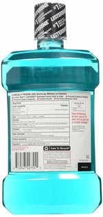 Listerine Antiseptic Cool Mint Mouthwash, 50.72 Fl Oz, Pack of 2