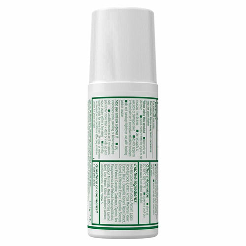 Biofreeze 13451 Roll-On Pain-Relieving Gel, 2.5 FL oz, Green Topical, Arthritis, Strains, Bruises, & Sprains (7.5 Fl Oz (Pack of 3), 3, Count)