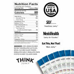 Think Jerky Original Beef Sticks, Gluten and Sugar Free, No Nitrates, Keto Paleo Friendly High Protein Low Carb Meat Snack - 1.0 oz Sticks, 10 Pack