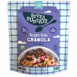 Seven Sundays Bright Side Triple Berry Granola 20 oz – Gluten Free Granola with Blueberries, Strawberries & Raspberries, 3X Less Sugar, 2X More Protein, Naturally Sweetened with Dates & Maple Syrup